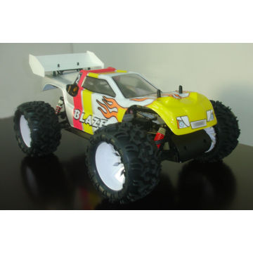 Brinquedo 1/5 2WD RC gás powered monstro de incêndio do carro truuggy